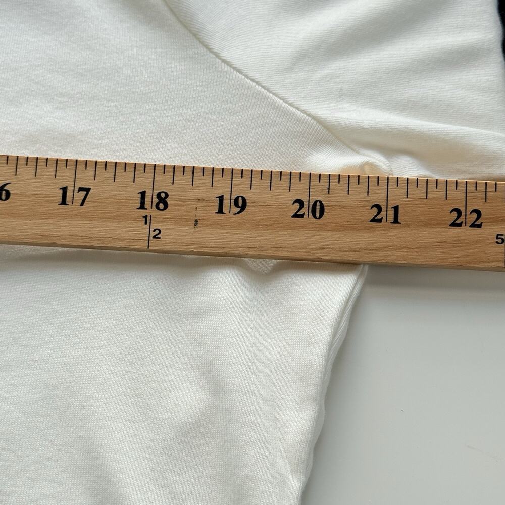 Eddie Bauer Top Womens Size 2XL Off White Cream Turtleneck Base Layer Warm - Picture 3 of 6